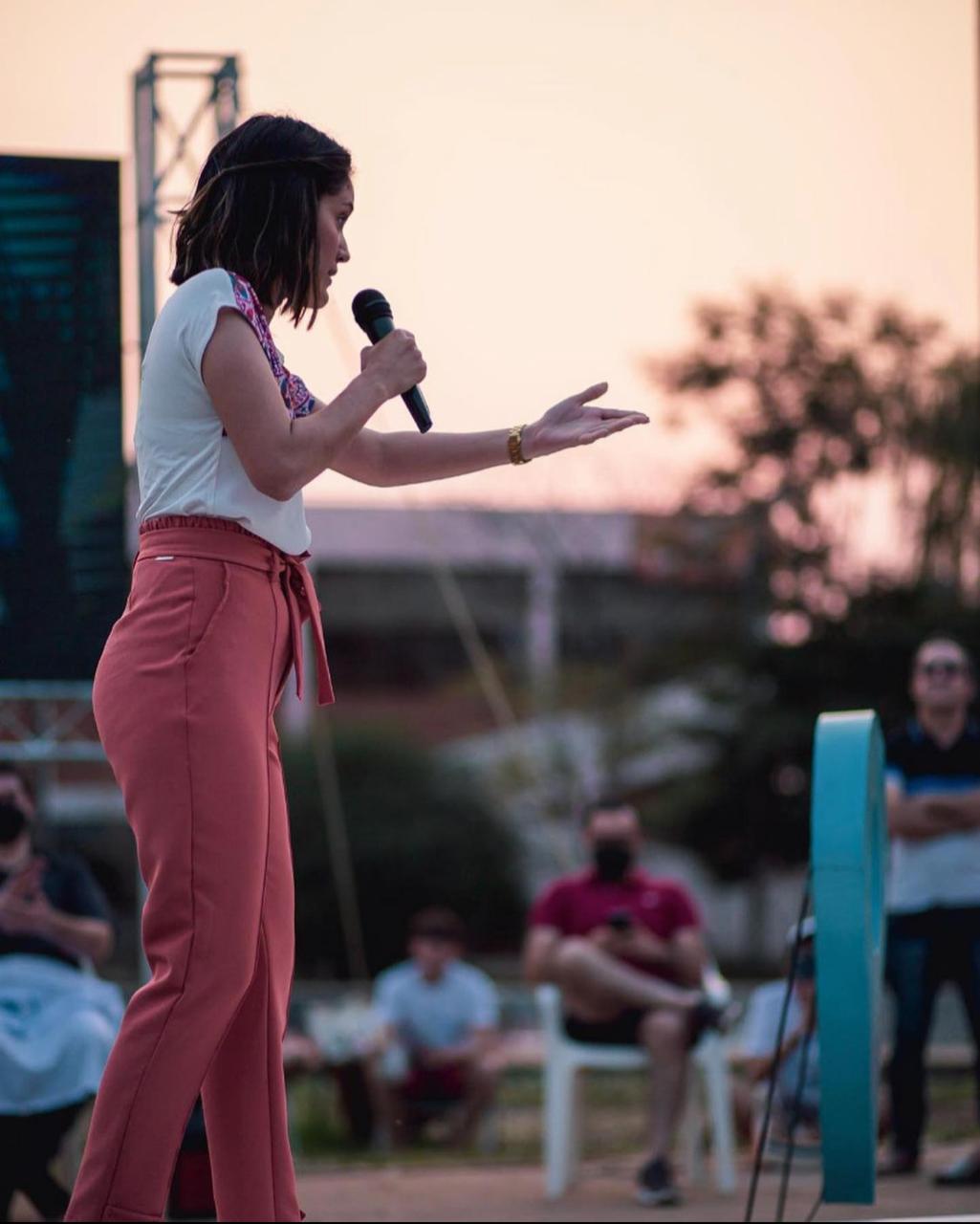 María José Núñez, candidata a concejala de Encarnación