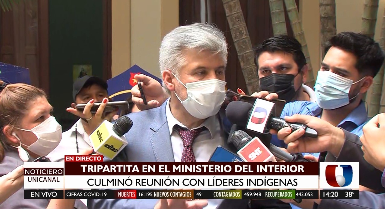 Arnaldo Giuzzio, ministro del Interior