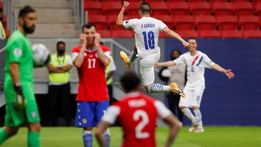 Imagen de referencia, Paraguay vs Chile 2021. Foto: gentileza.