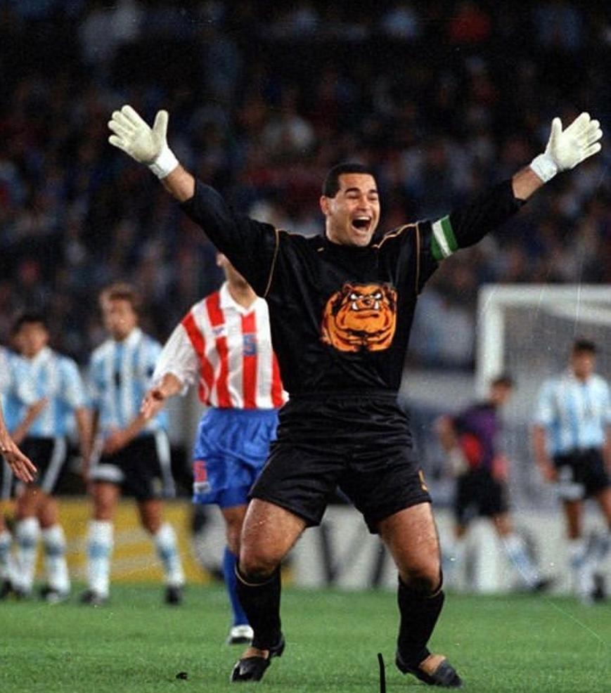 José Luis Chilavert, exarquero de la Albirroja. Foto: Instagram