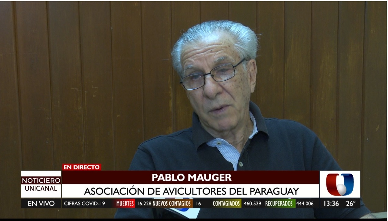 Pablo Mauger, presidente de la Asociación de Avicultores del Paraguay (Avipar)