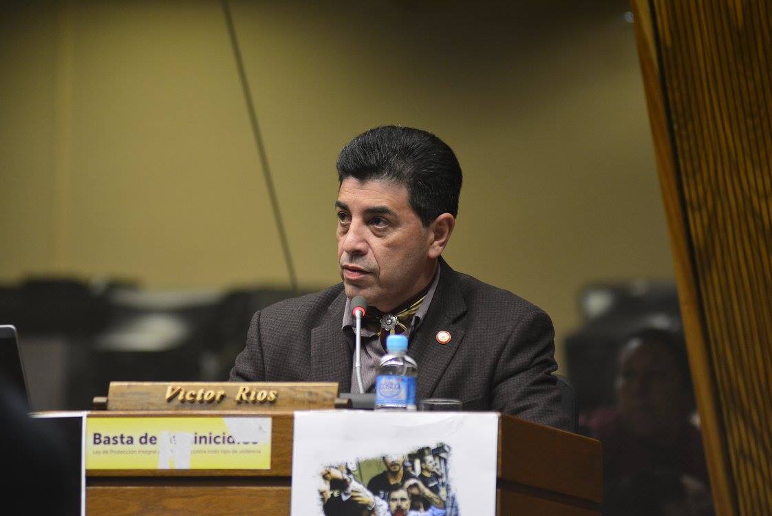 Víctor Ríos fue electo como ministro de la Corte Suprema de Justicia.