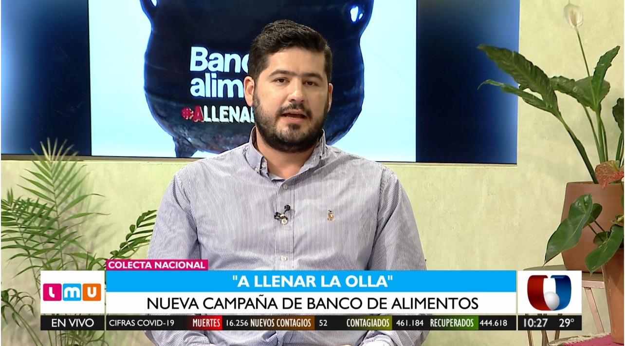 Eduardo Zavala, de Fundación Banco Alimentos,
