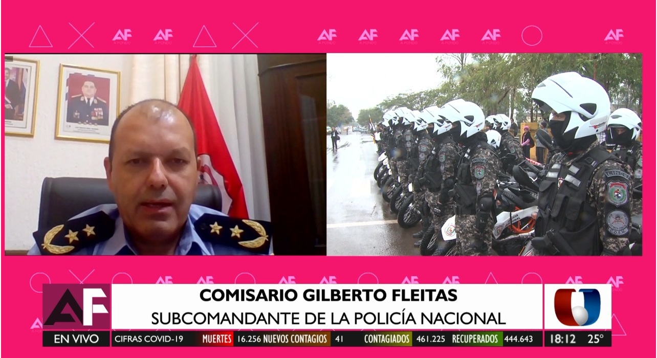 Subcomandante de la Policía, Gilberto Fleitas