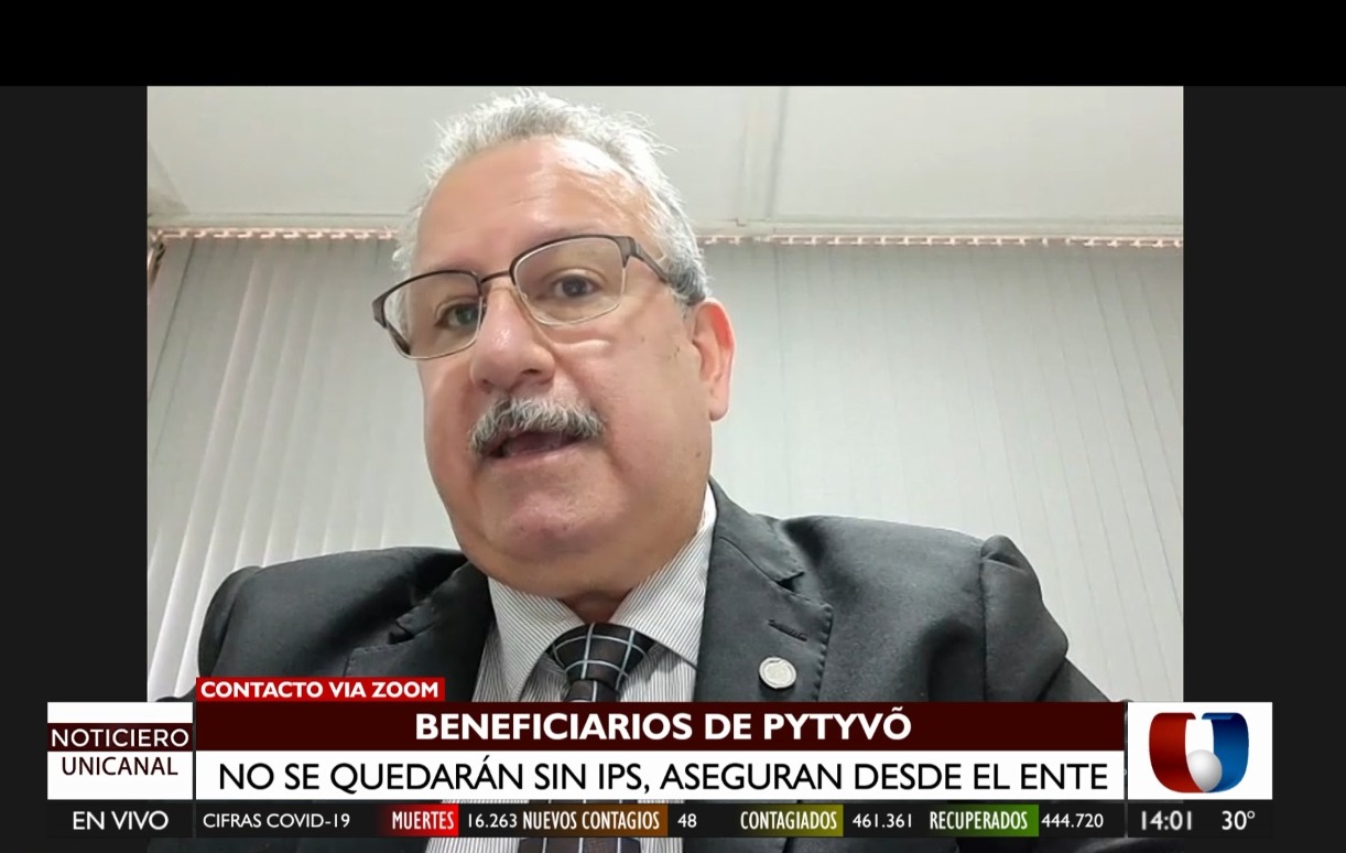 Carlos Bogado, director de Aporte Obrero Patronal (AOP) del IPS