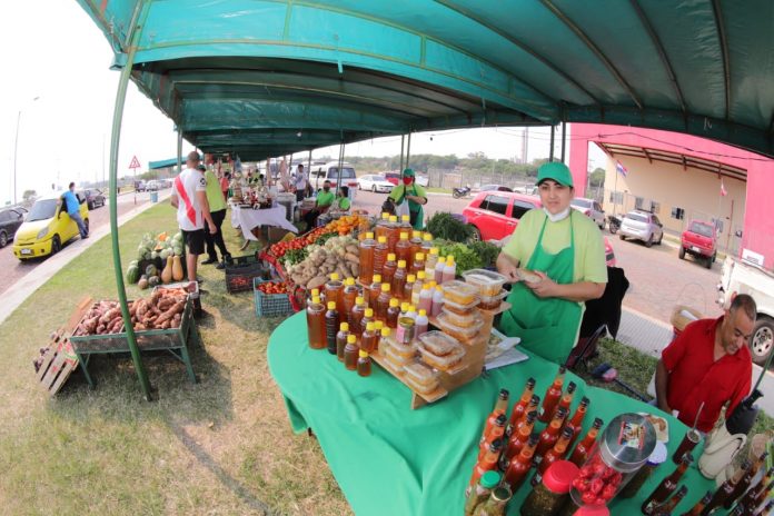 Inicia tradicional feria granjera en Asunción. Foto: gentileza.