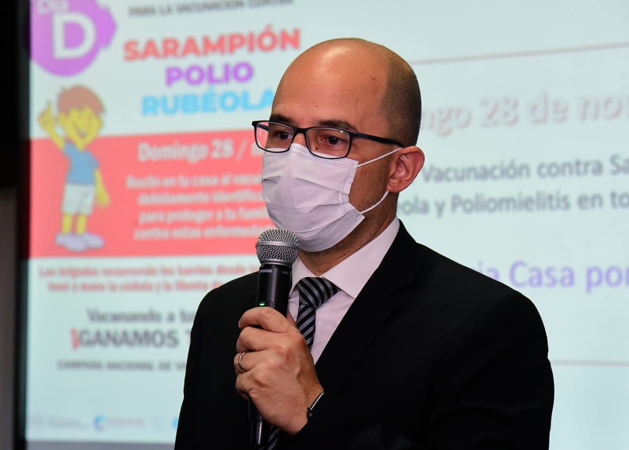Dr. Héctor Castro, director del PAI. Foto: MSP.