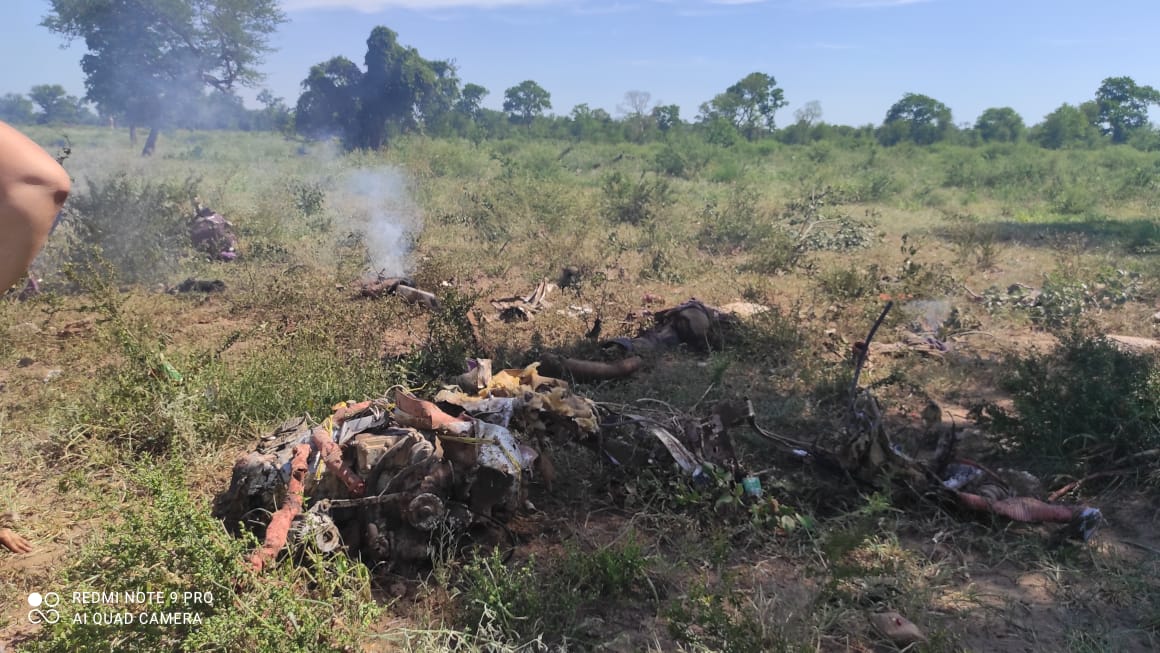 Tres personas fallecidas tras caída de avioneta en el Chaco