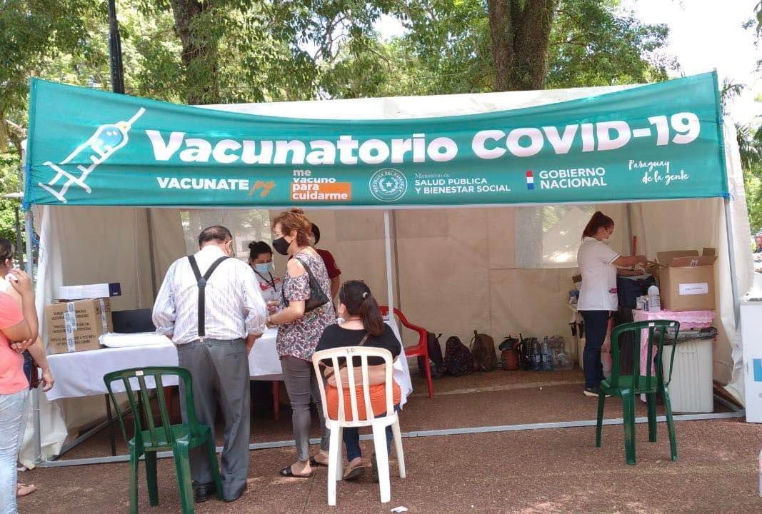 Caacupé: Salud vacunó contra el Covid a 4.756 peregrinos
