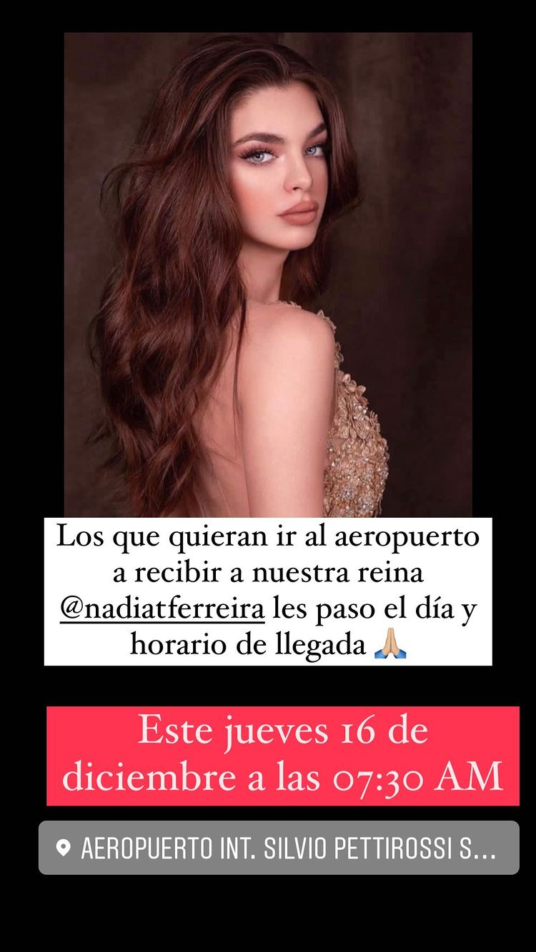La reina de todos los paraguayos regresa este jueves 16 de diciembre. Foto: @Abdalaoviedo.
