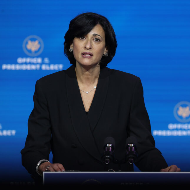 La directora de los CDC, Rochelle Walensky. Foto: gentileza.