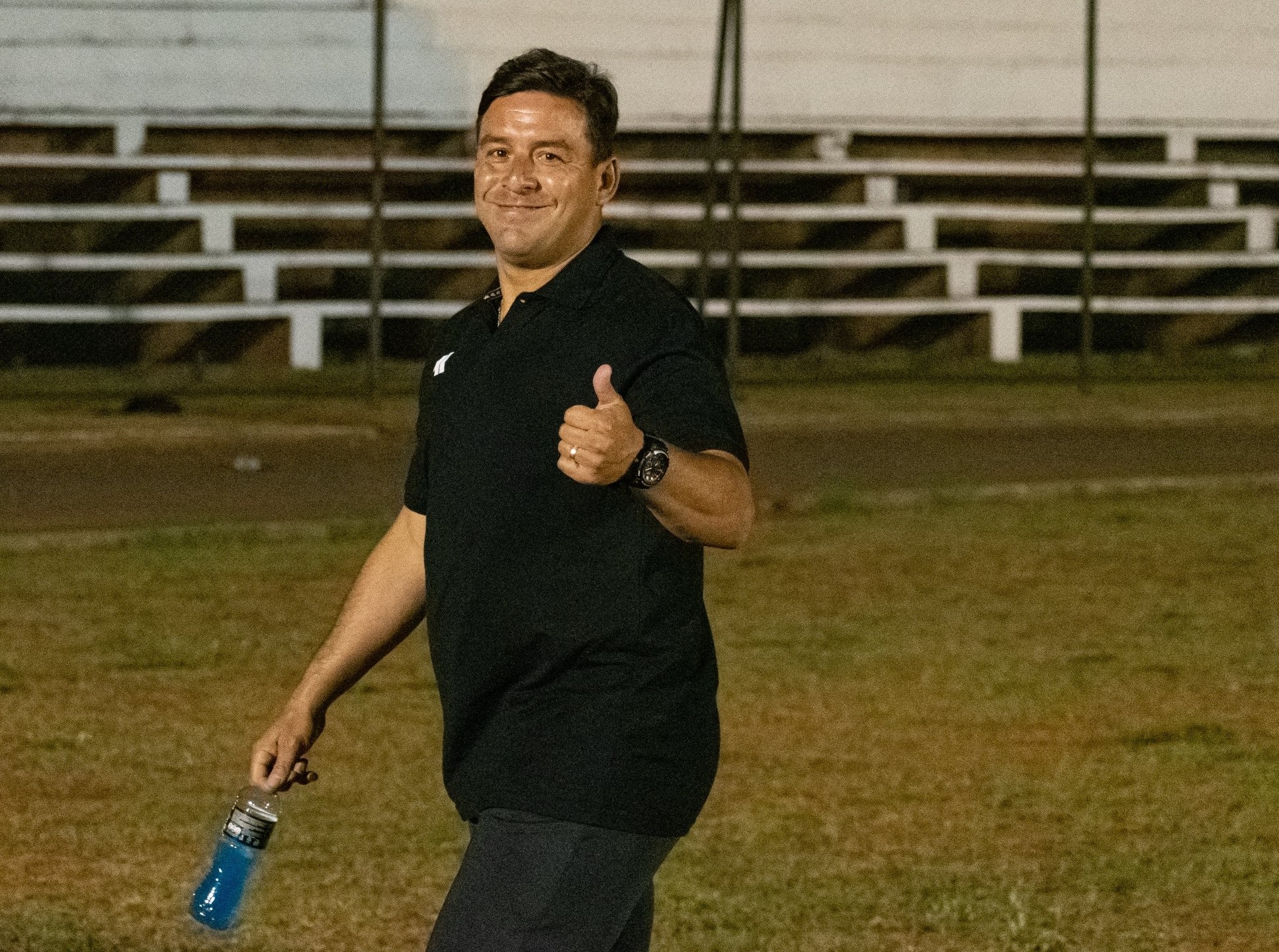 Troadio Duarte, DT de Guaireña. Foto: gentileza.