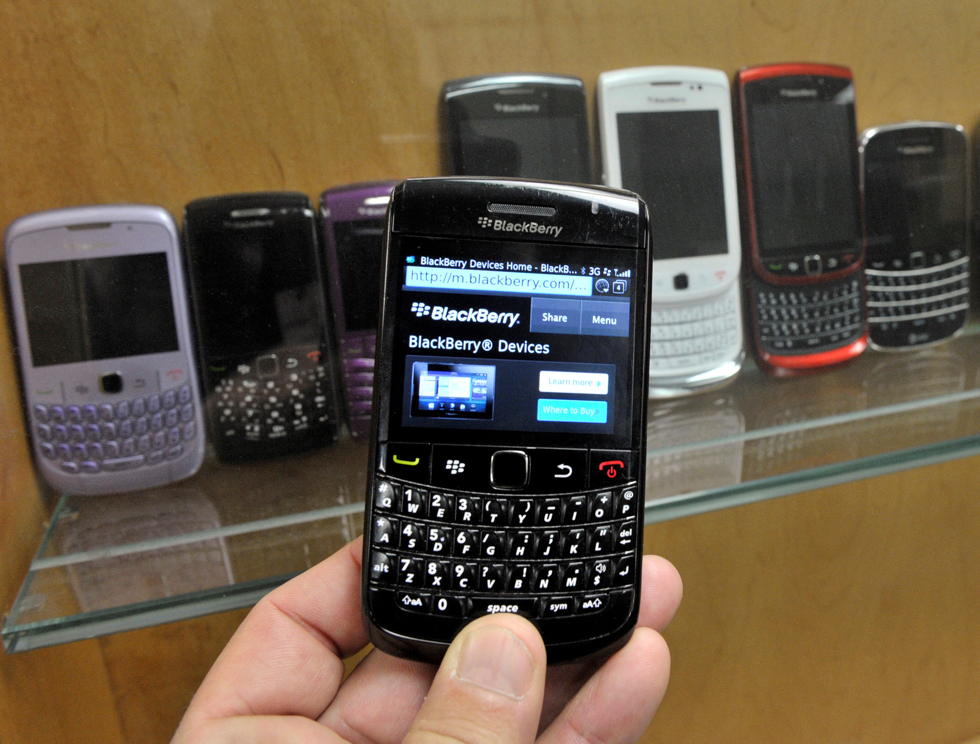 Luego de casi 30 años de historia, BlackBerry llegó hoy a su fin. Foto: Infobae