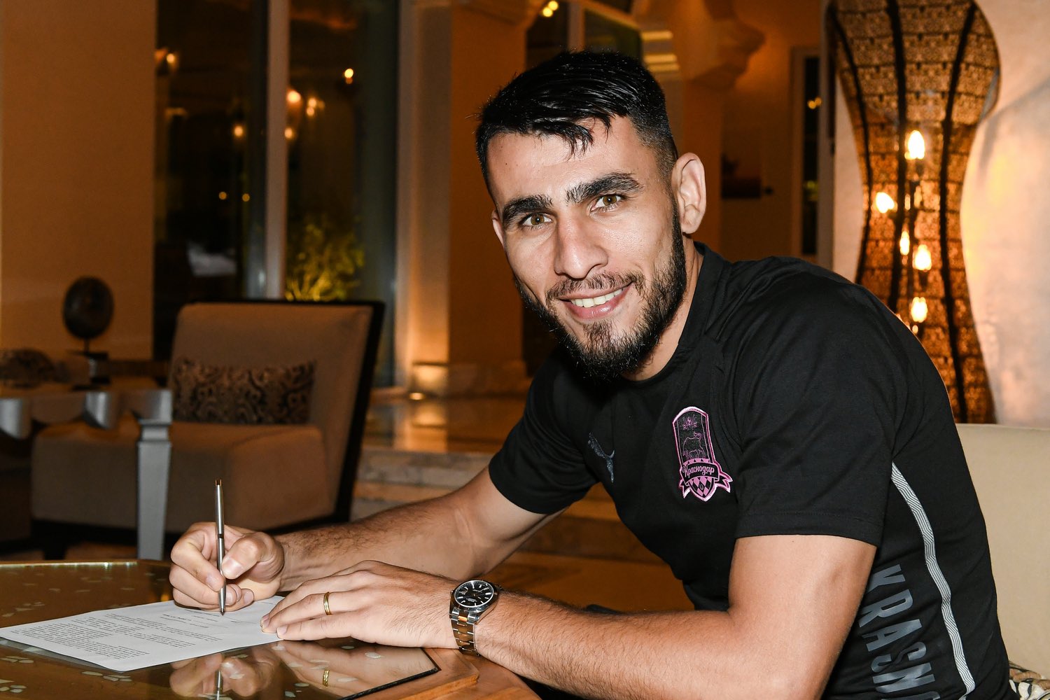 El paraguayo Junior Alonso firmó con el Krasnodar de Dubái