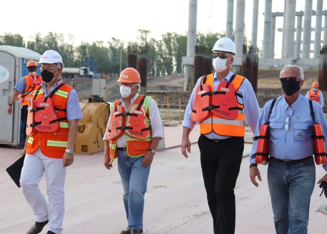 Arnoldo Wiens, ministro de Obras Públicas y Comunicaciones