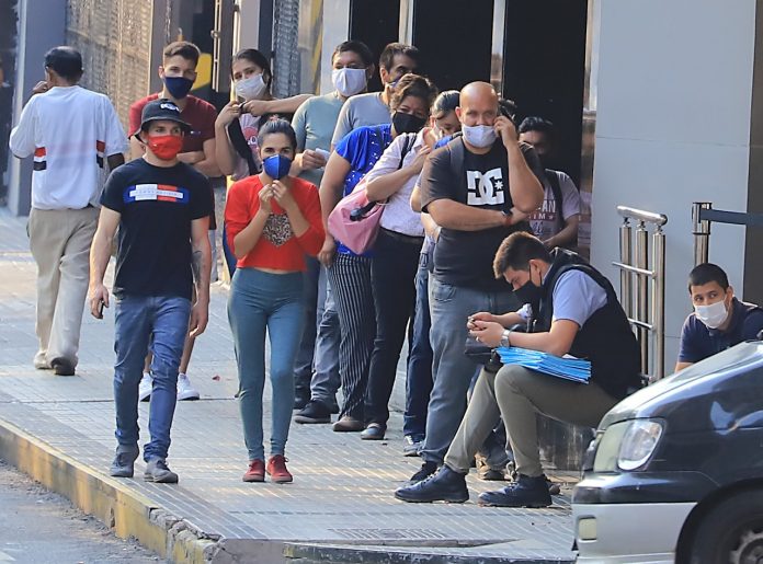Covid-19: Paraguay con aumento del 235% de casos en la última semana