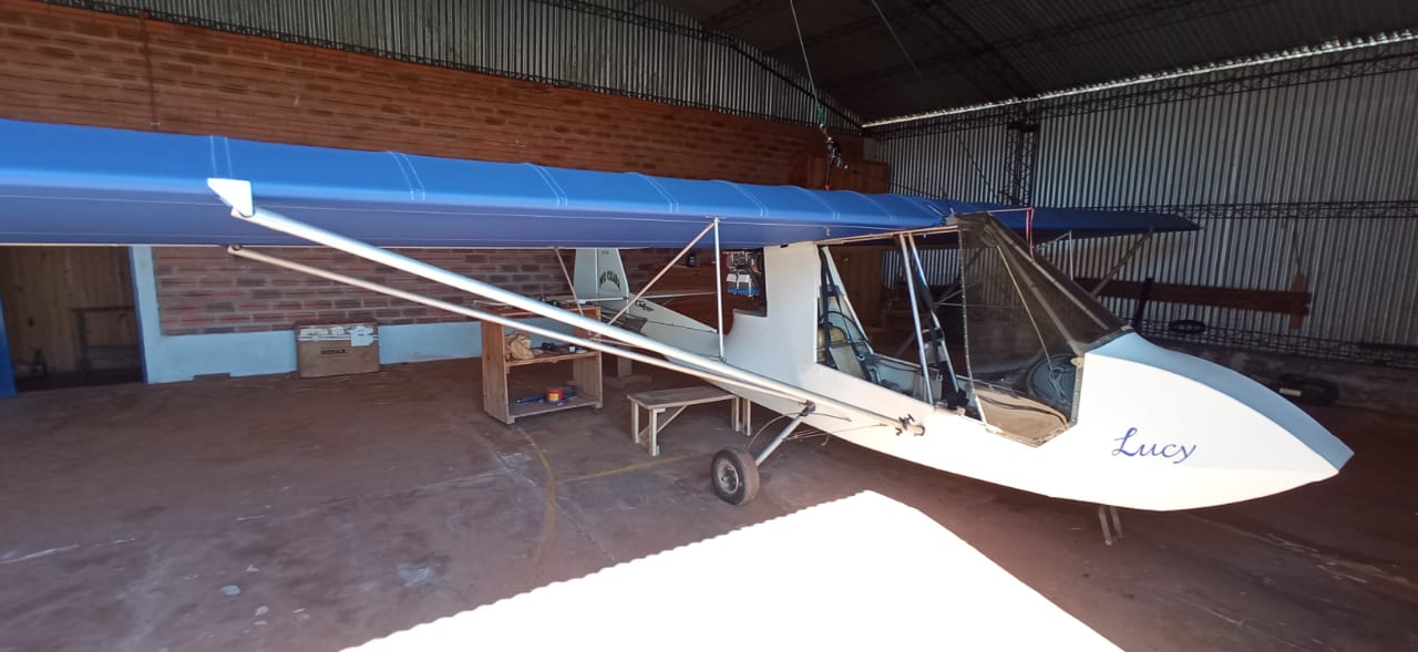 Con el fin de seguir monitoreando el San Rafael, Pro Cosara pide ayuda para reparar ultraliviano. Foto: gentileza.