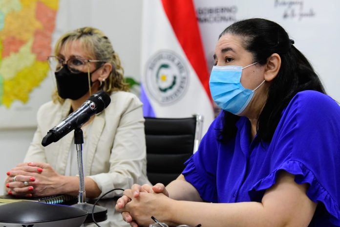 Dra. Sandra Irala, directora de Vigilancia de la Salud. Foto: MSPBS.