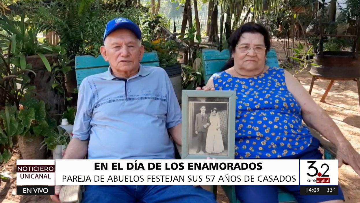 Don Feliciano y doña Delia, una historia de amor que lleva 57 años