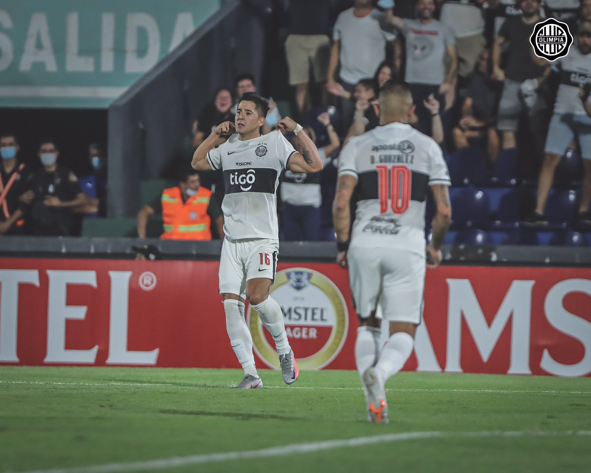 Olimpia ganó a César Vallejo y pasó a la Fase 2 de la Copa Libertadores. Foto: Olimpia Media.
