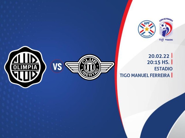 Olimpia oficia de local este domingo ante Libertad por la fecha 3.Olimpia oficia de local este domingo ante Libertad por la fecha 3.