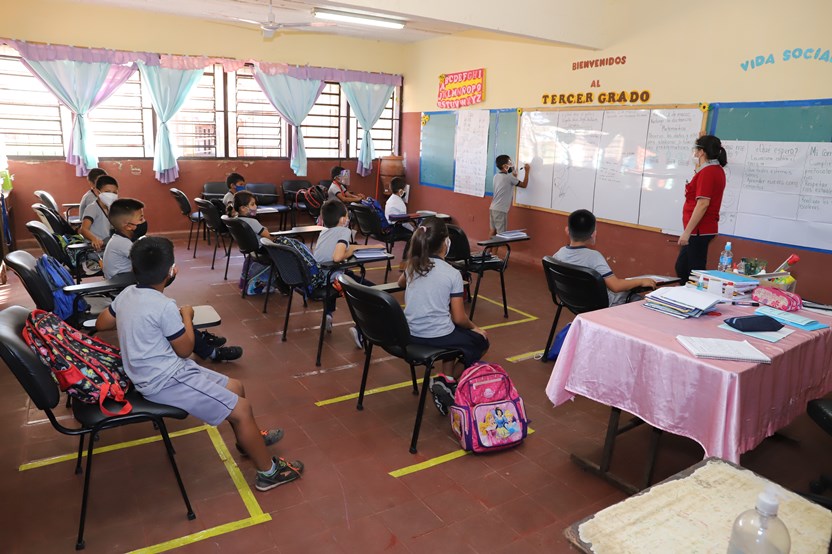 MEC anuncia que, desde este lunes, las clases serán 100% presenciales