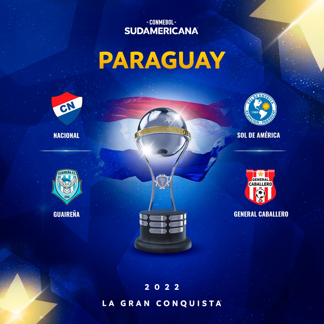 Sol de América y Gral. Caballero de JLM se enfrentan hoy en la Sudamericana. Foto: Sudamericana.