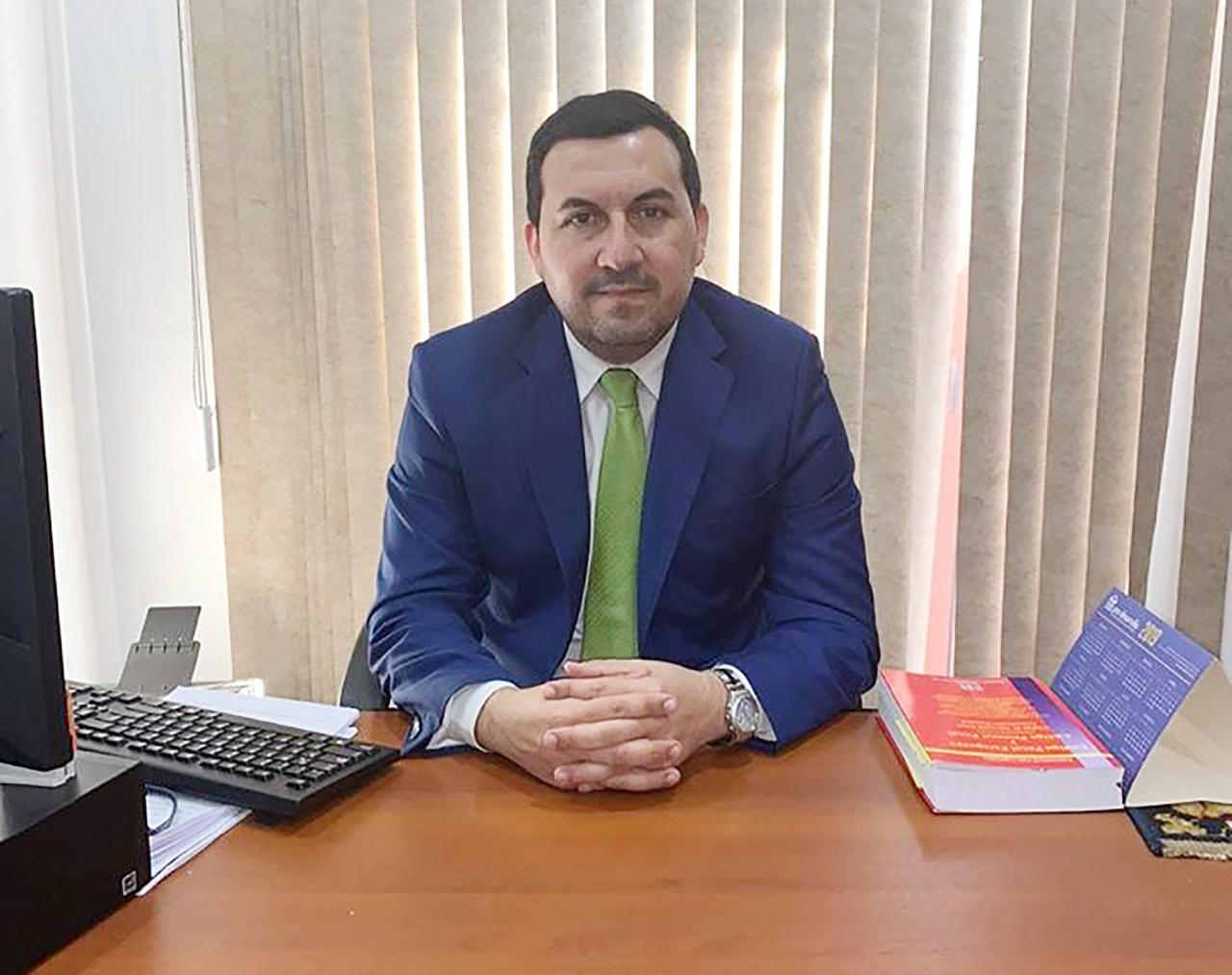 Silvio Alegre, agente fiscal de la Unidad Zonal de Luque. Foto: Ministerio Público