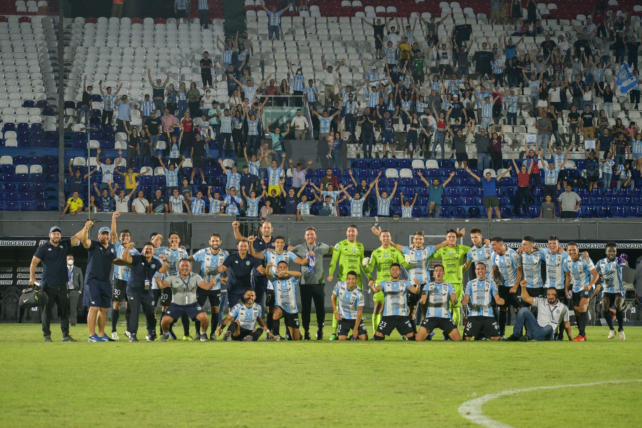 Guaireña clasificó a la Copa Sudamericana. Foto: Guaireña.
