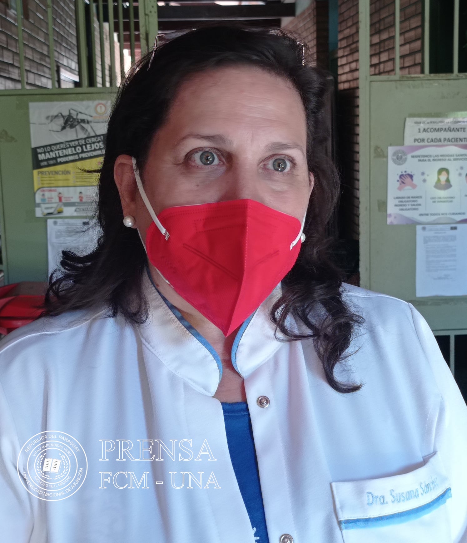 Dra. Susana Sánchez, jefa de la sala de lactantes de la Cátedra de Pediatría de la Facultad de Ciencias Médicas UNA,