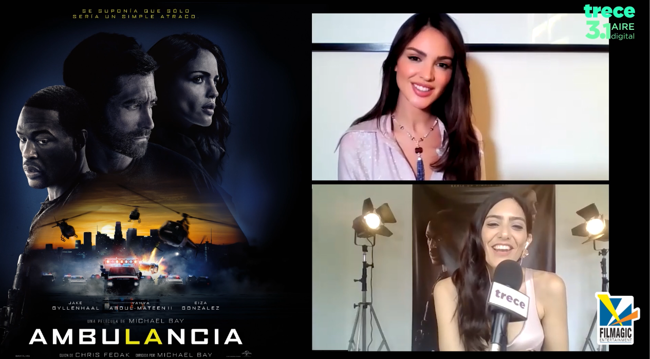 Lu Sapena habló con Michael Bay y Eiza González sobre ‘Ambulance’.