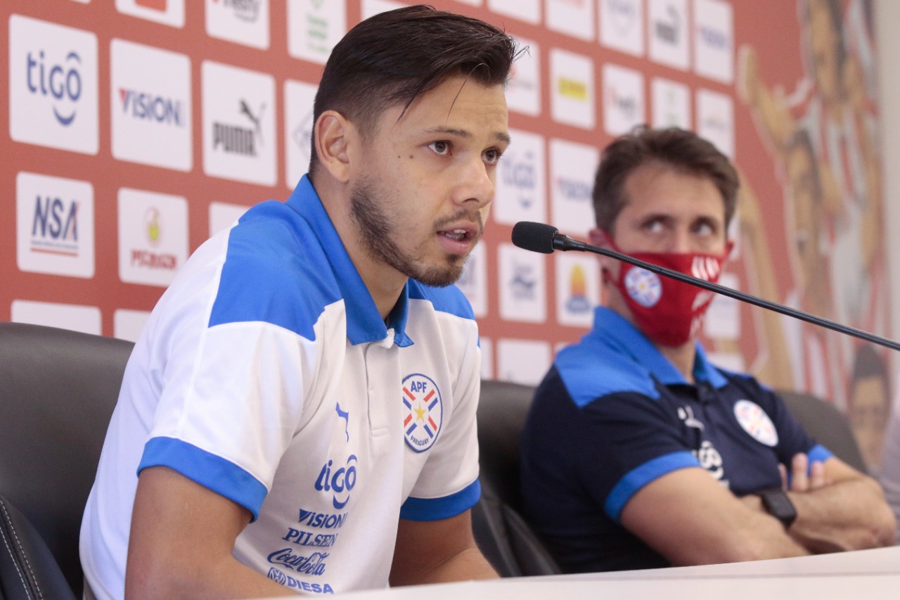 Ángel Romero, seleccionado albirrojo. Foto: APF.