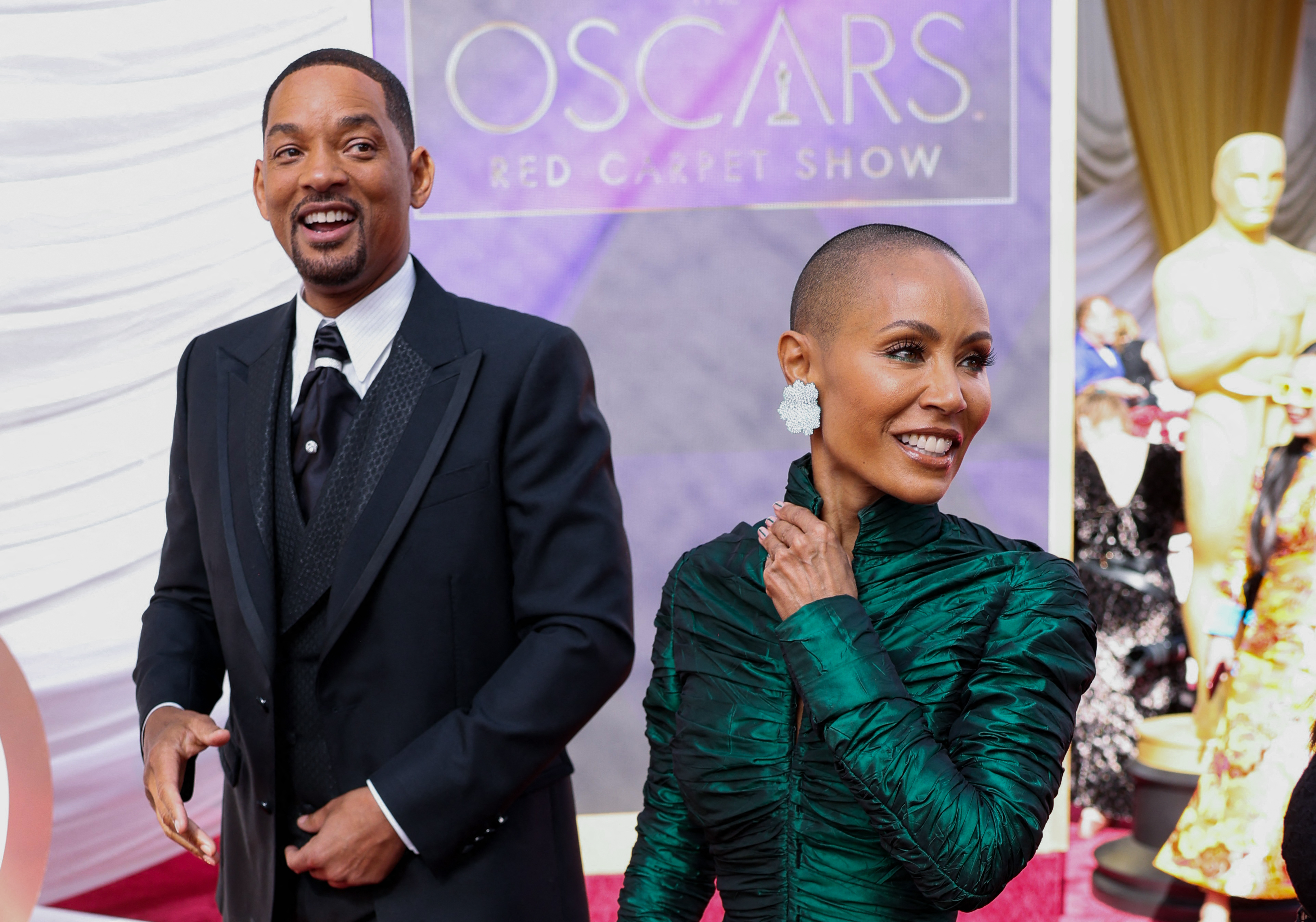 Will Smith y Jada Pinkett Smith. Foto: Reuters.