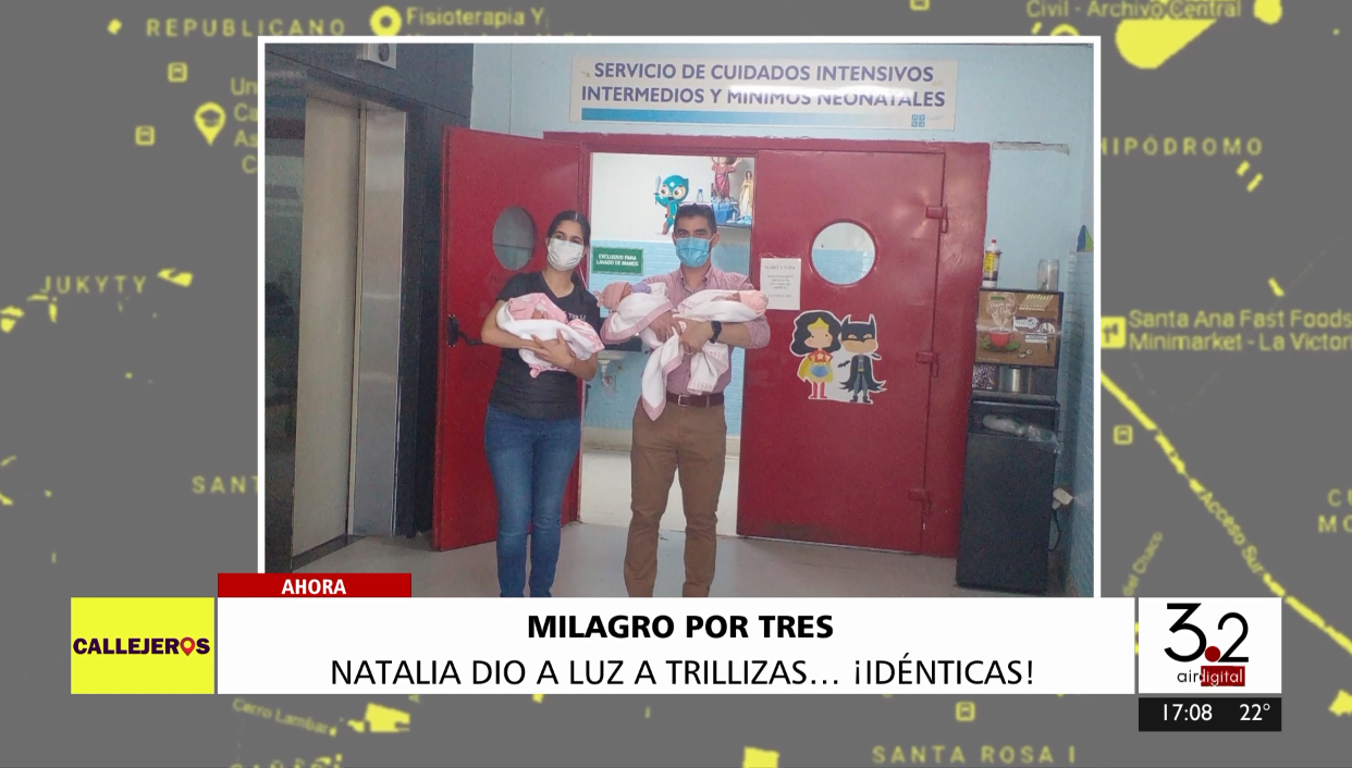 ¡Trillizas gemelares ya están en su hogar y gozan de buena salud!