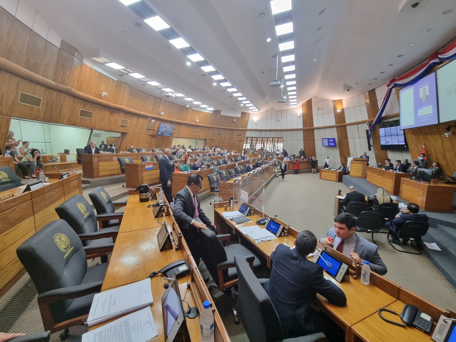 Sesión extraordinaria en la Cámara de Diputados. Foto: Radio Cámara.