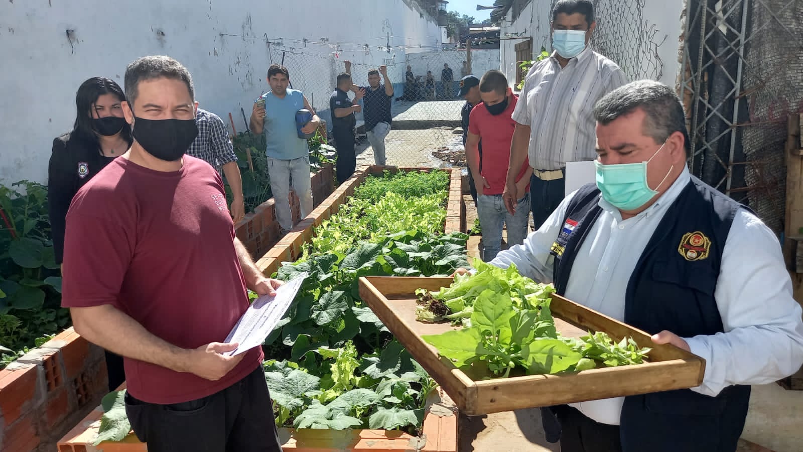 Interno cultiva alimentos en Tacumbú: “Quiero ser una mejor persona”