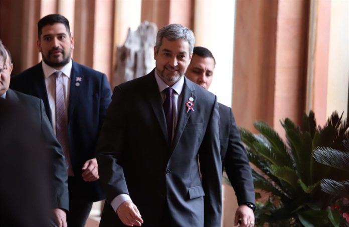 Mario Abdo Benítez, presidente de la República. Foto: Agencia IP.