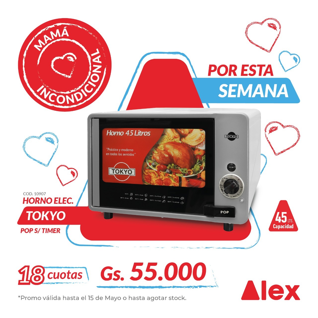Increíbles promociones en Alex.