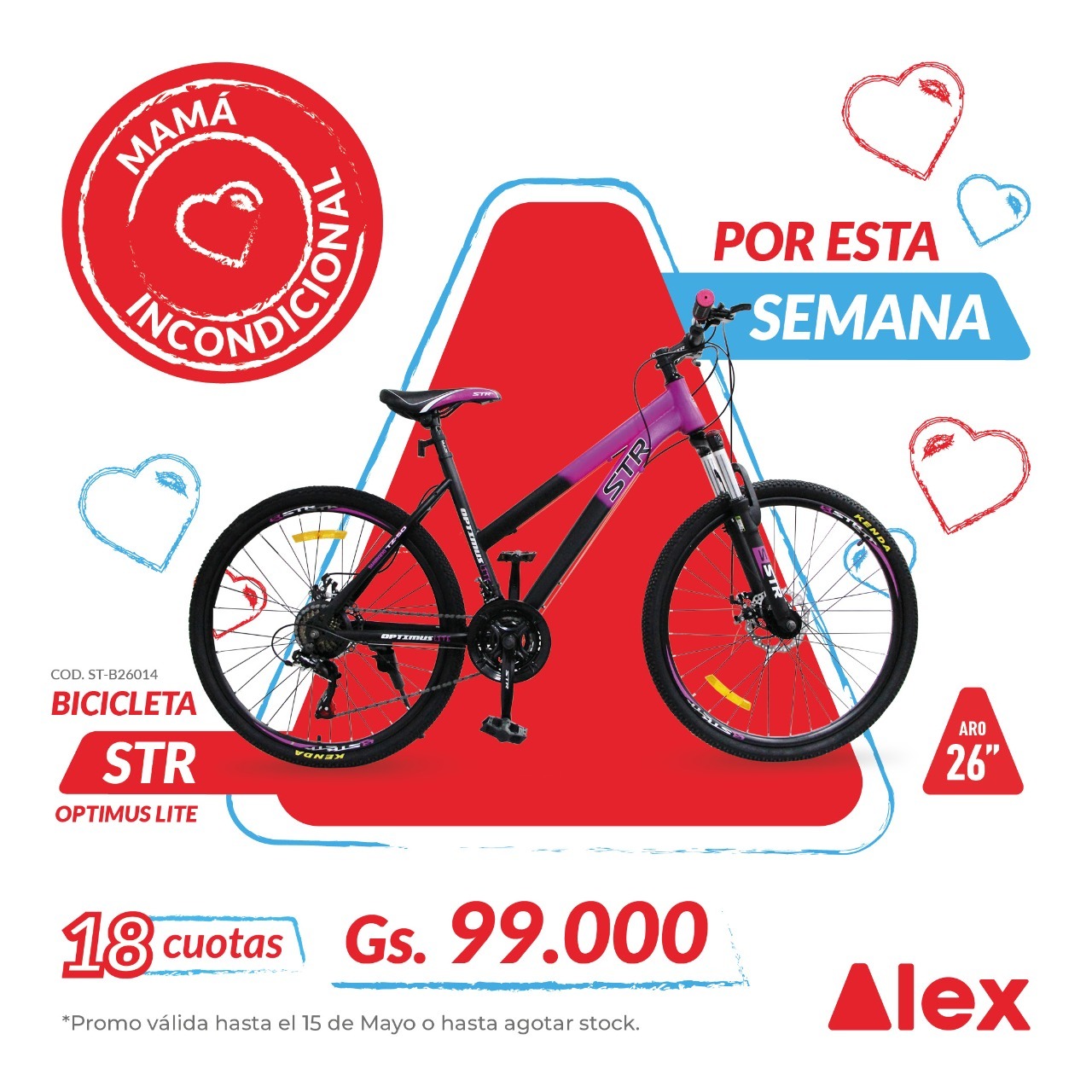 Increíbles promociones en Alex.