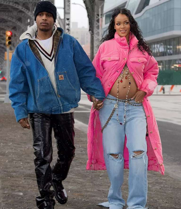 ¡Rihanna y A$AP Rocky ya son papás!