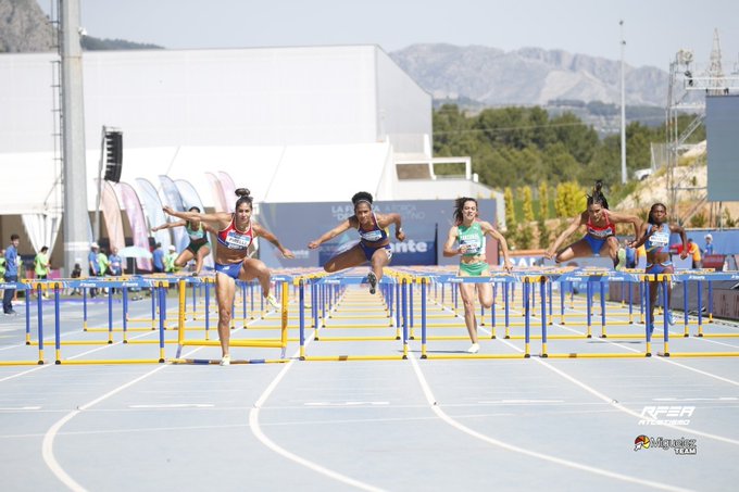 Destacado debut de Camila Pirelli en el Campeonato Iberoamericano de Atletismo. Foto: gentileza.