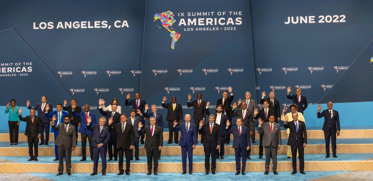 Presidentes y representantes de los países del continente en la IX Cumbre de las Américas. Foto: gentileza.