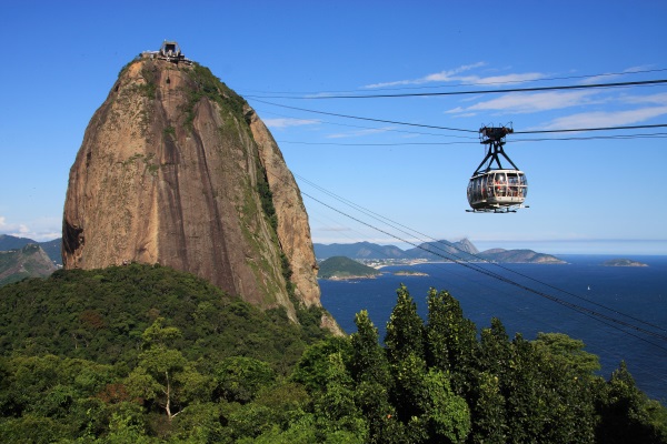 Teleférico en Río de Janeiro. Foto: gentileza.