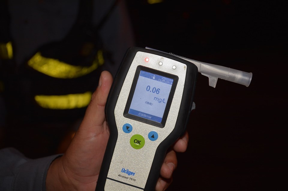 En una semana, Caminera retuvo a 194 conductores alcoholizados