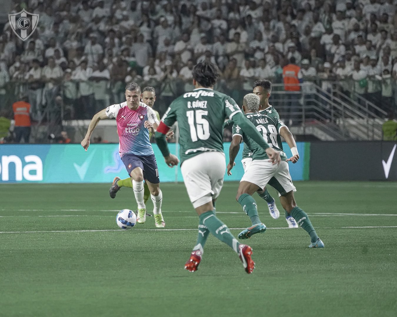 Palmeiras vs. Cerro Porteño por Octavos de Final de la Copa Libertadores. Foto: CCP.