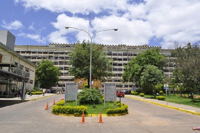 Fachada del Hospital del Central de IPS. Foto: Agencia IP.