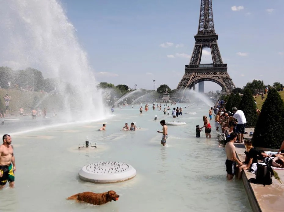 Por segunda vez en un mes, Europa occidental sufre calor sofocante