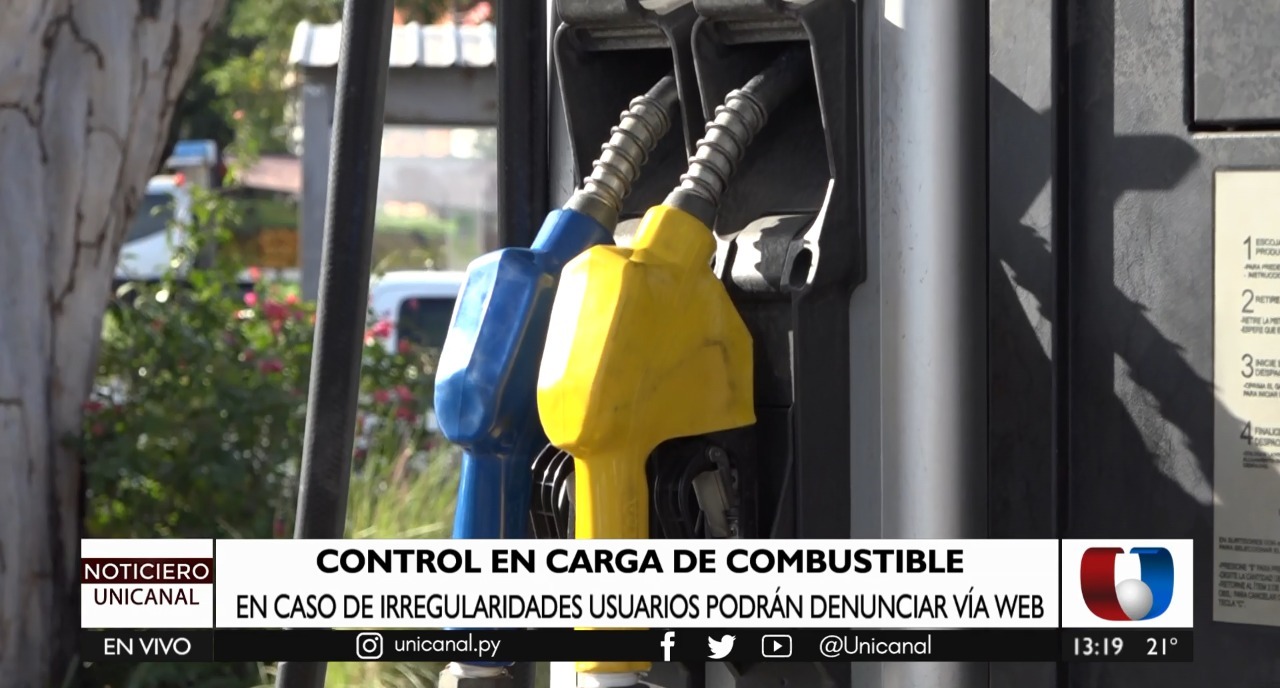 Habilitan plataforma para denuncias sobre cargas irregulares de combustible