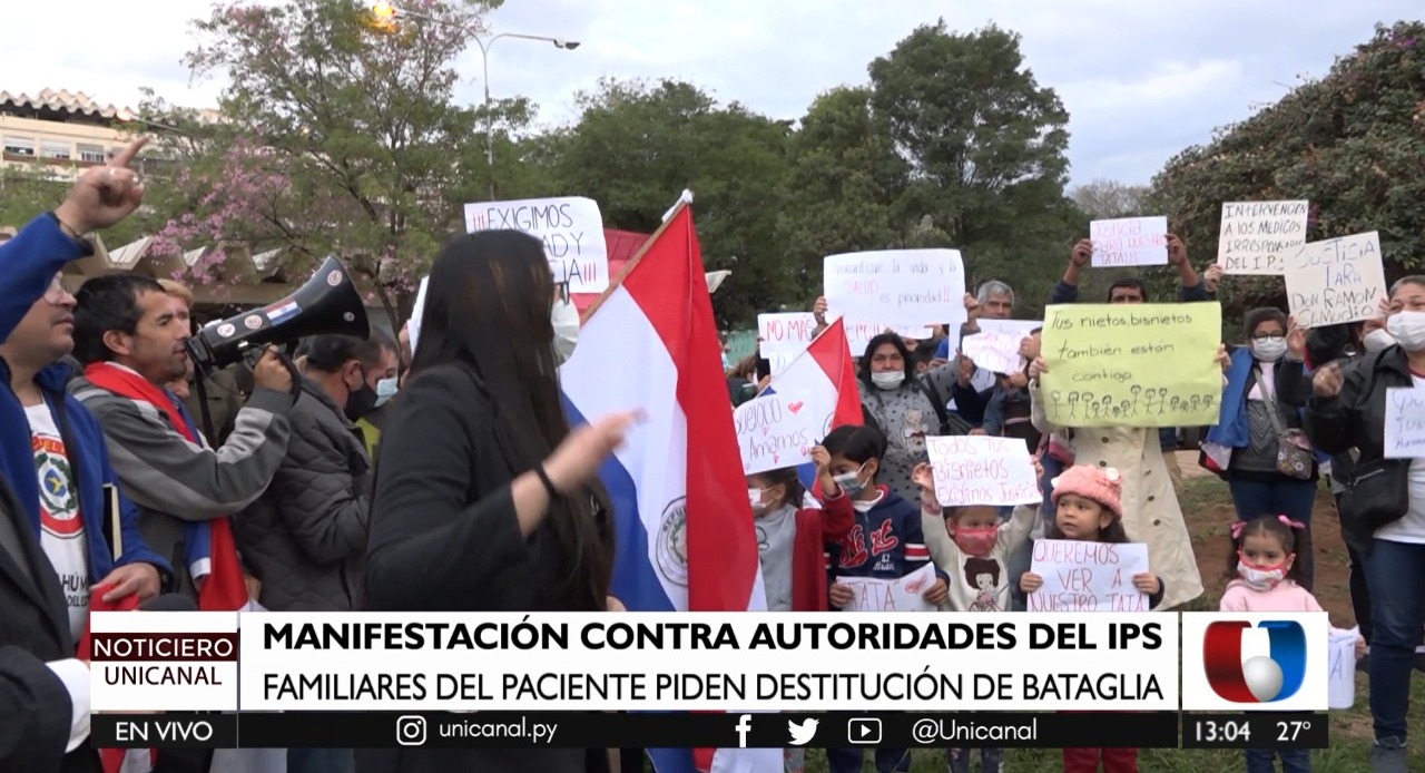 Familiares de don Ramón Samudio exigen destitución de Bataglia