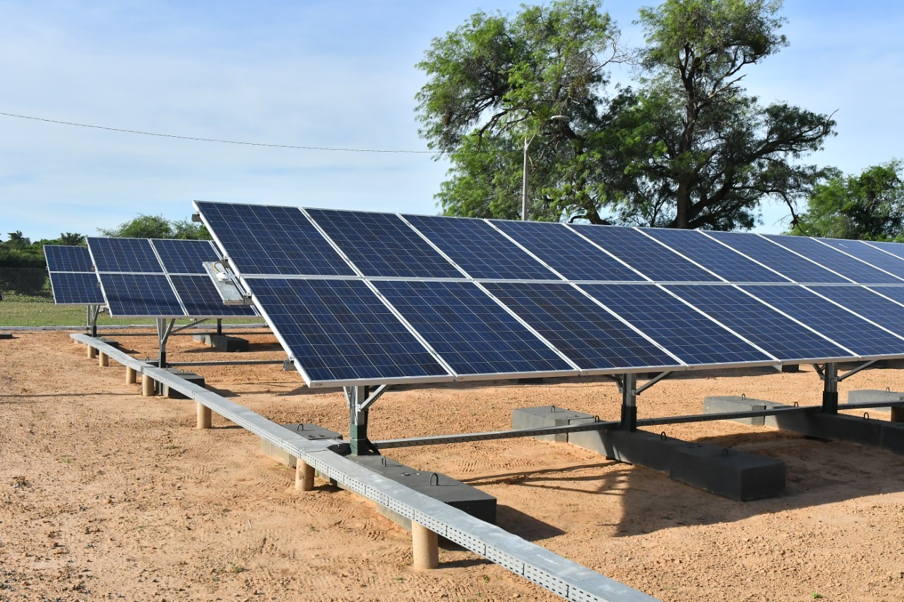 Energía solar fotovoltaica. Foto: Itaipú.